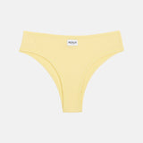 Ribbed Brazilian Brief - Lemon