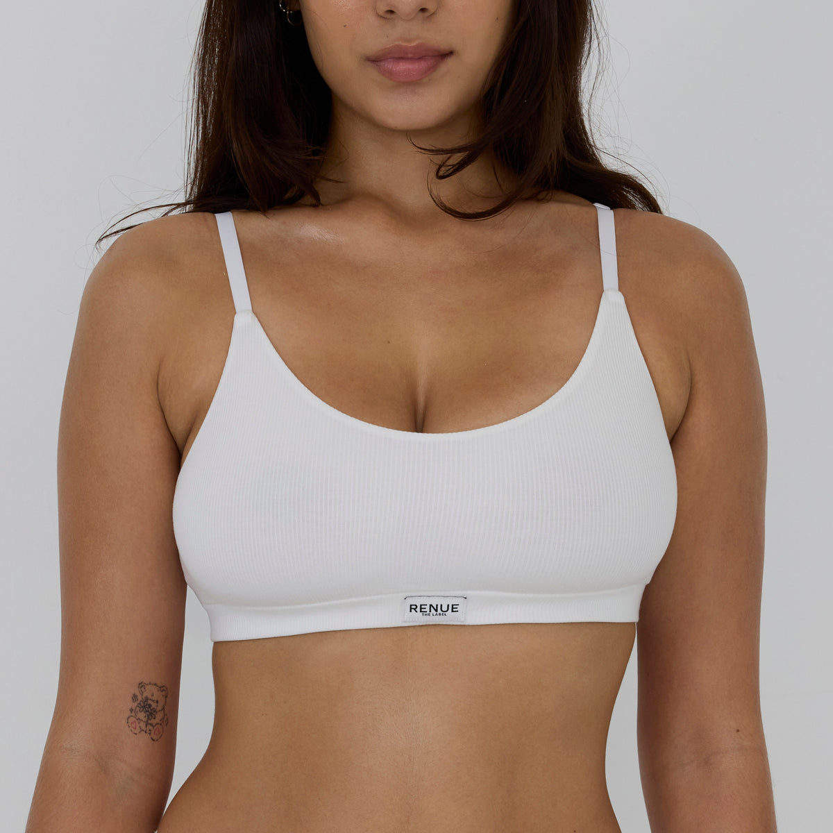 Ribbed Crop Top Bralette