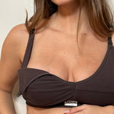 Maternity Nursing Bra - Espresso