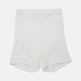 Maternity Overbump Shorts - White