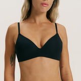 Moulded Cup Bra - Black