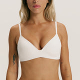 Moulded Cup Bra - Off White