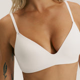 Moulded Cup Bra - Off White