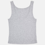 Ribbed Tank Top - Grey