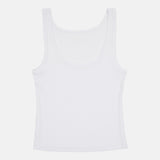 Ribbed Tank Top - White
