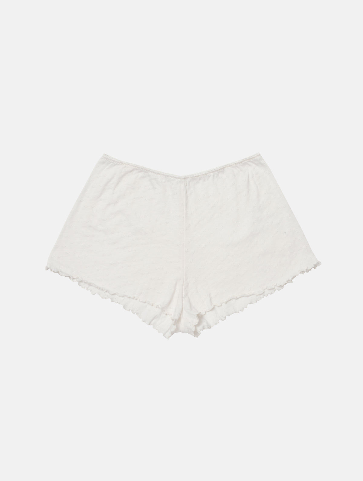 Organic Cotton Pointelle Shorts – RENUE